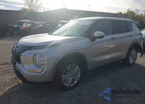 2022 Mitsubishi Outlander Es 2.5 S-Awc z USA, uszkodzony, nr VIN JA4J4TA88NZ008035